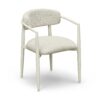 Annika Textured Outdoor Dining Arm Chair