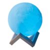 Blue Led 3D Earth Light, 6.5", Plastic