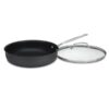 Cuisinart Skillet Deep Fry With Cover, 12", Black, Aluminum
