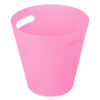 Dark Pink Waste Bin, 12L, Plastic