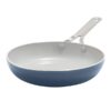Greenpan Blue Nova Frypan, 8", Aluminum