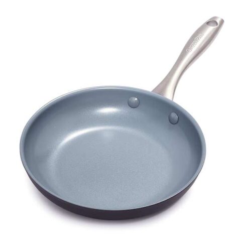 Greenpan Lima Frying Pan, 8", Metallic