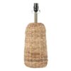 Honeybloom Woven Seagrass Medium Table Lamp Base, 18.5", Natural, Wicker