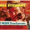 Art Print: The Man From Laramie, UK Movie Poster, 1955, 18x12in.