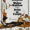 Art Print: The Odd Couple, French Movie Poster, 1968, 12x9in.