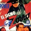 Art Print: The Mark of Zorro, Spanish Movie Poster, 1940, 18x12in.