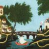 Art Print: Landscape with Bridge by Henri Rousseau: 18x12in