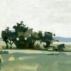 Art Print: Breezy Landscape I by Emma Caroline: 12x12in