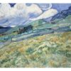Art Print: Landscape from Saint-Remy, 1889 by Vincent van Gogh: 22x27in