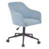 Nash Office Chair, Blue, Fabric