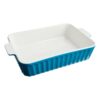 Real Simple Blue Rectangle Baking Dish At Home, Ceramic