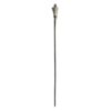 Silver Tiki Torch, 67" At Home, Grey, Metal
