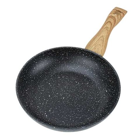 Speckled Black Fry Pan, 8", Aluminum