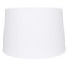 White Plain Weave Tapered Drum, 19", Fabric