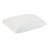 Zen Breathable Jumbo Bed Pillow, Standard/queen, White, Polyester